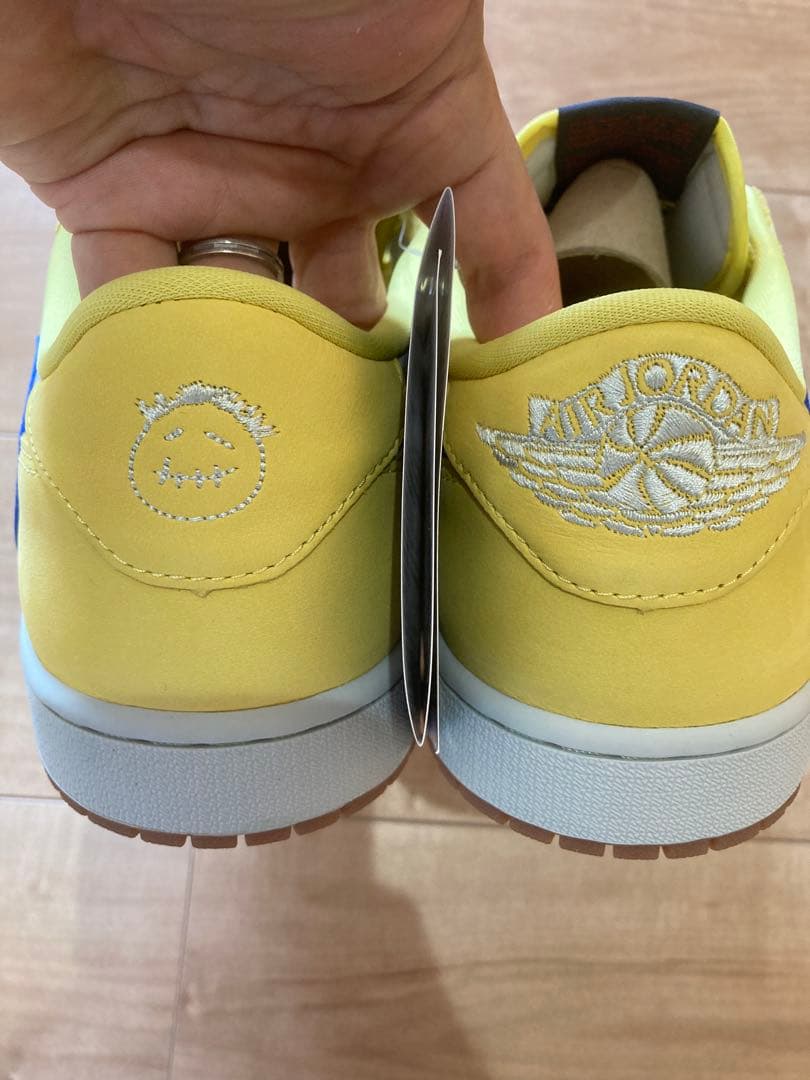 R*O様 Travis Scott canary Air Jordan1 Low