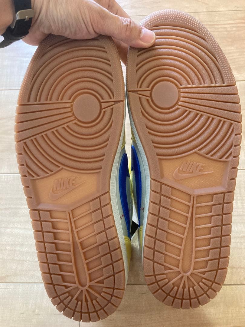 R*O様 Travis Scott canary Air Jordan1 Low