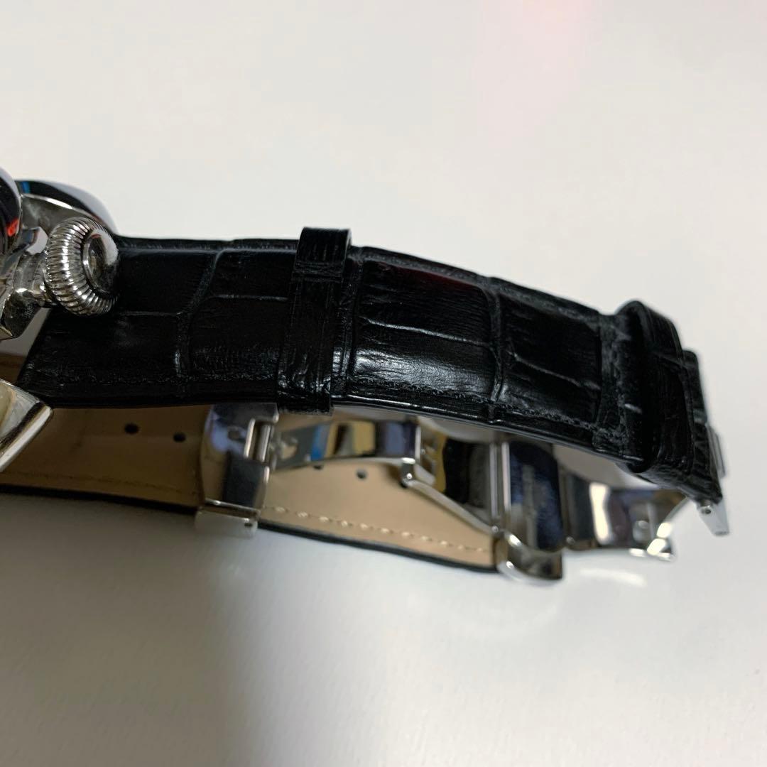 ガガミラノ マヌアーレ 手動巻き時計 ブラック 48mm Swiss made