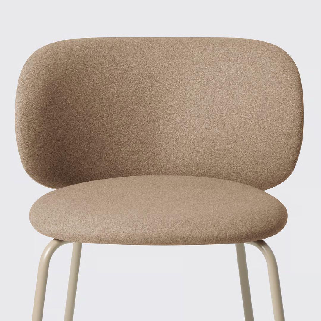 IKEA KRYLBO クリルボー ダークベージュ チェア　4脚セット