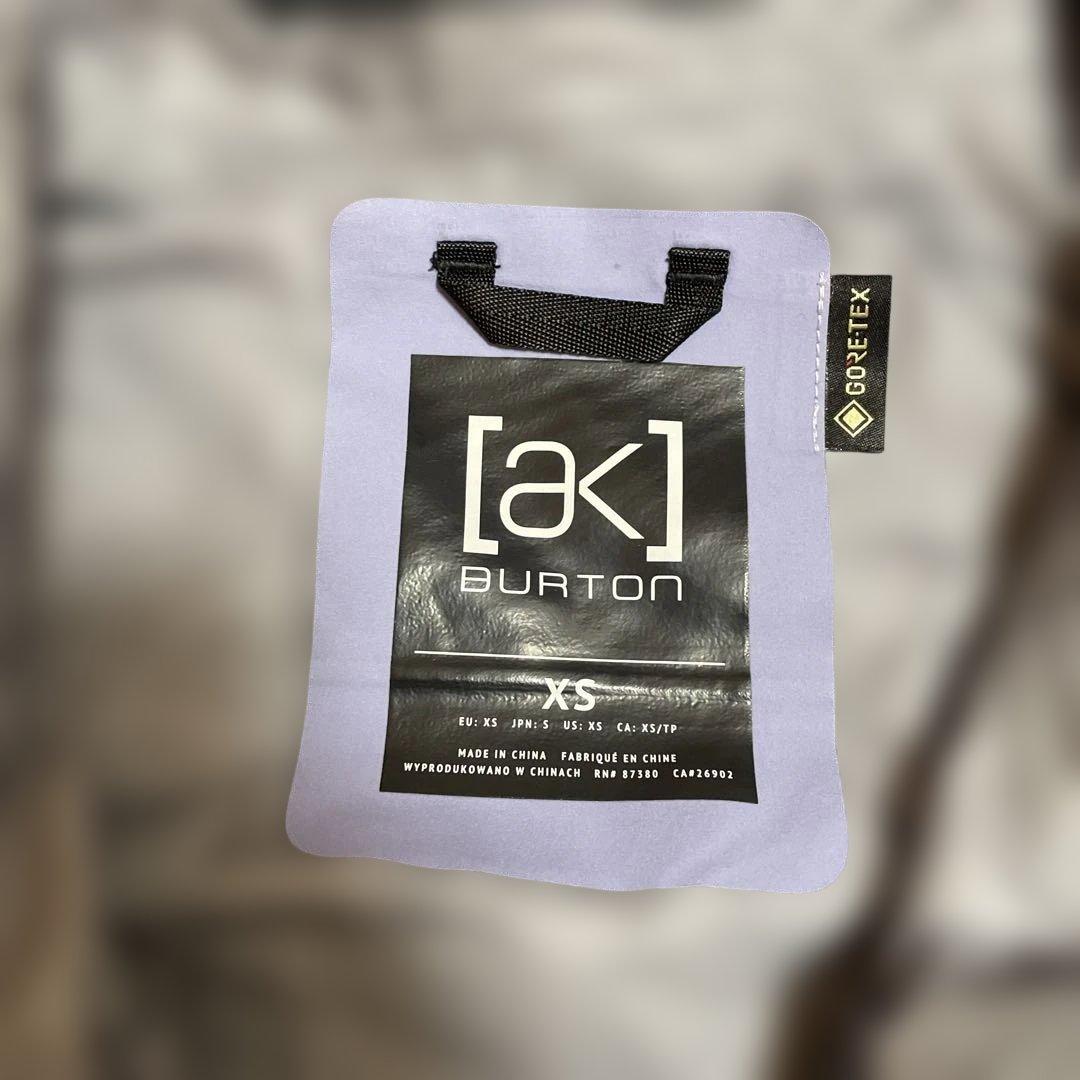 美品　[ak] burton GORE-TEX スノーボードウェア　XS