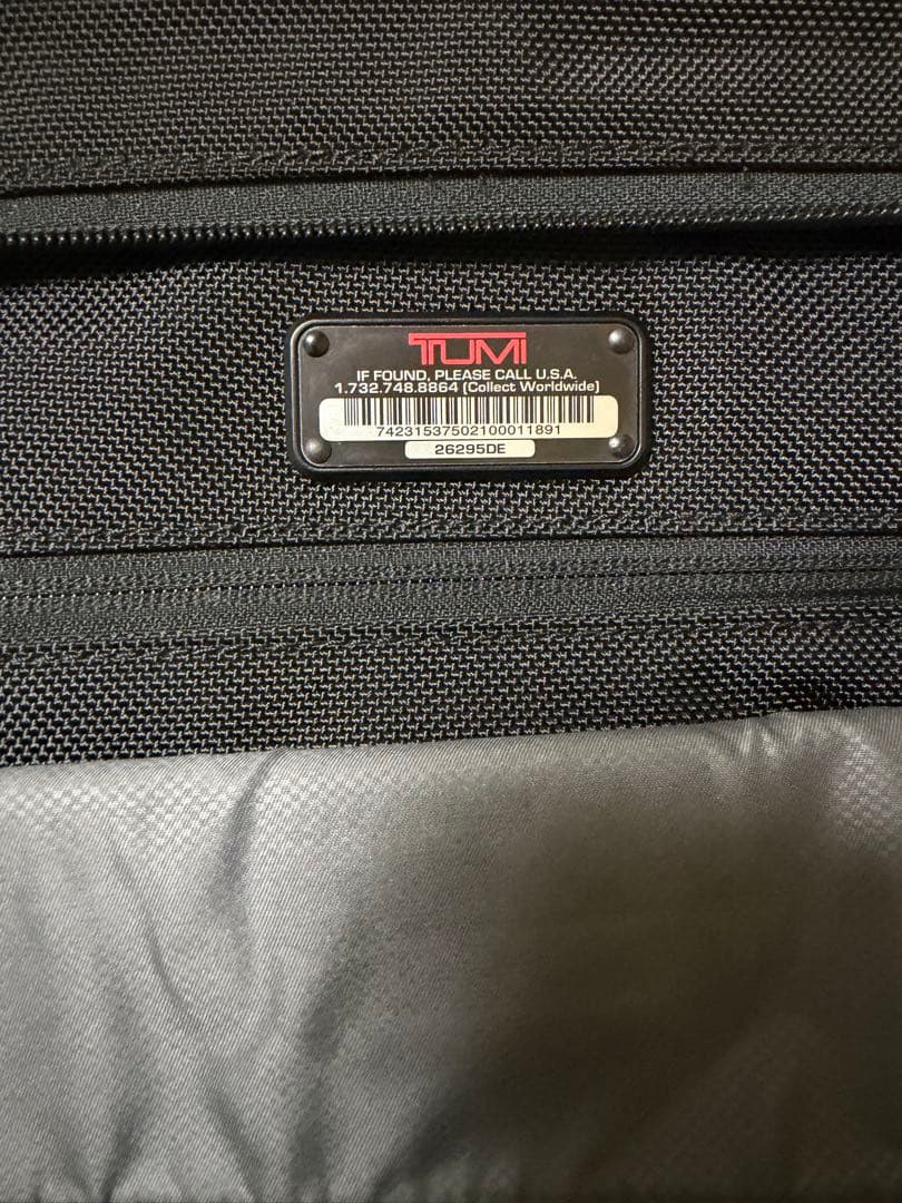TUMI（JAL）ブラック トートバッグ 大容量