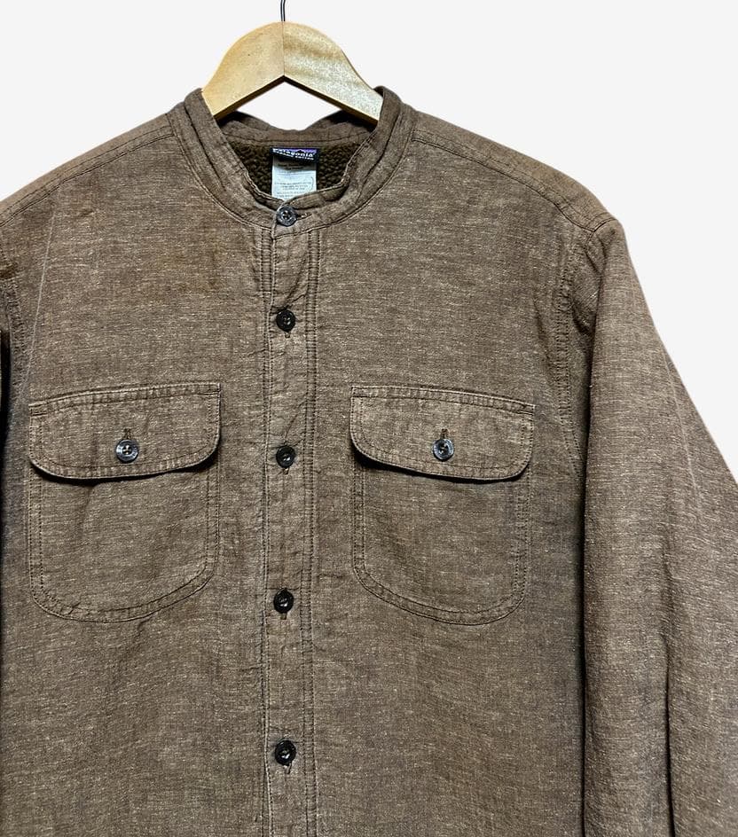 希少 廃盤 11年製☆Patagonia 裏ボア シャツジャケット M 茶色