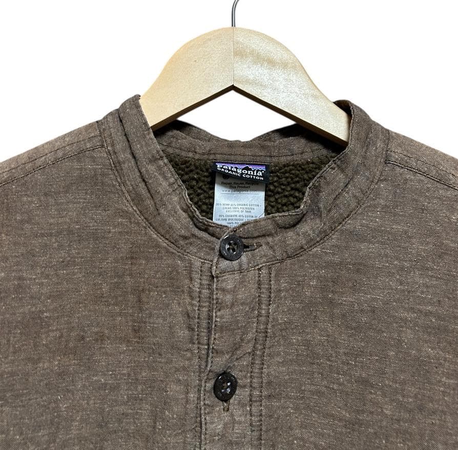 希少 廃盤 11年製☆Patagonia 裏ボア シャツジャケット M 茶色