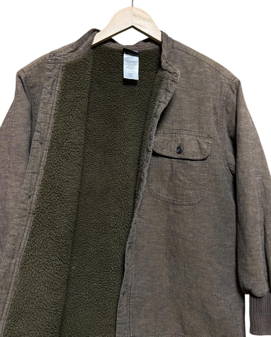 希少 廃盤 11年製☆Patagonia 裏ボア シャツジャケット M 茶色