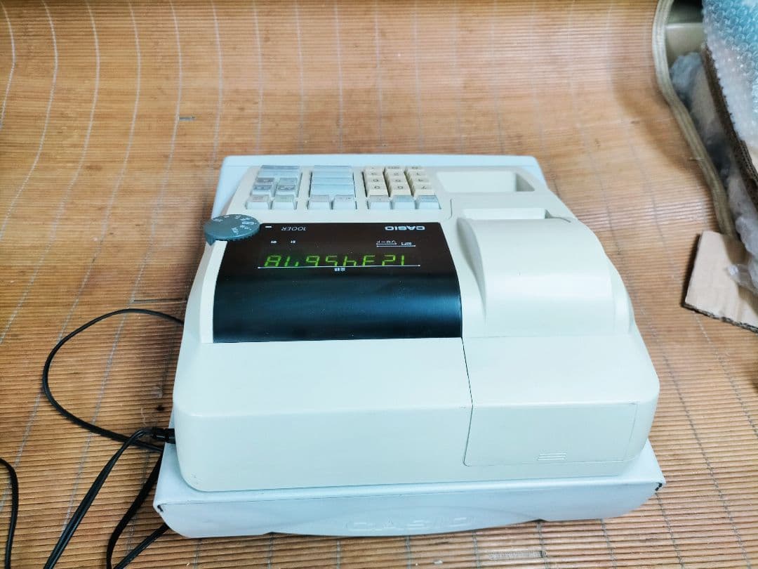 カシオレジスター　100ER　簡単便利特殊　送料込　365288