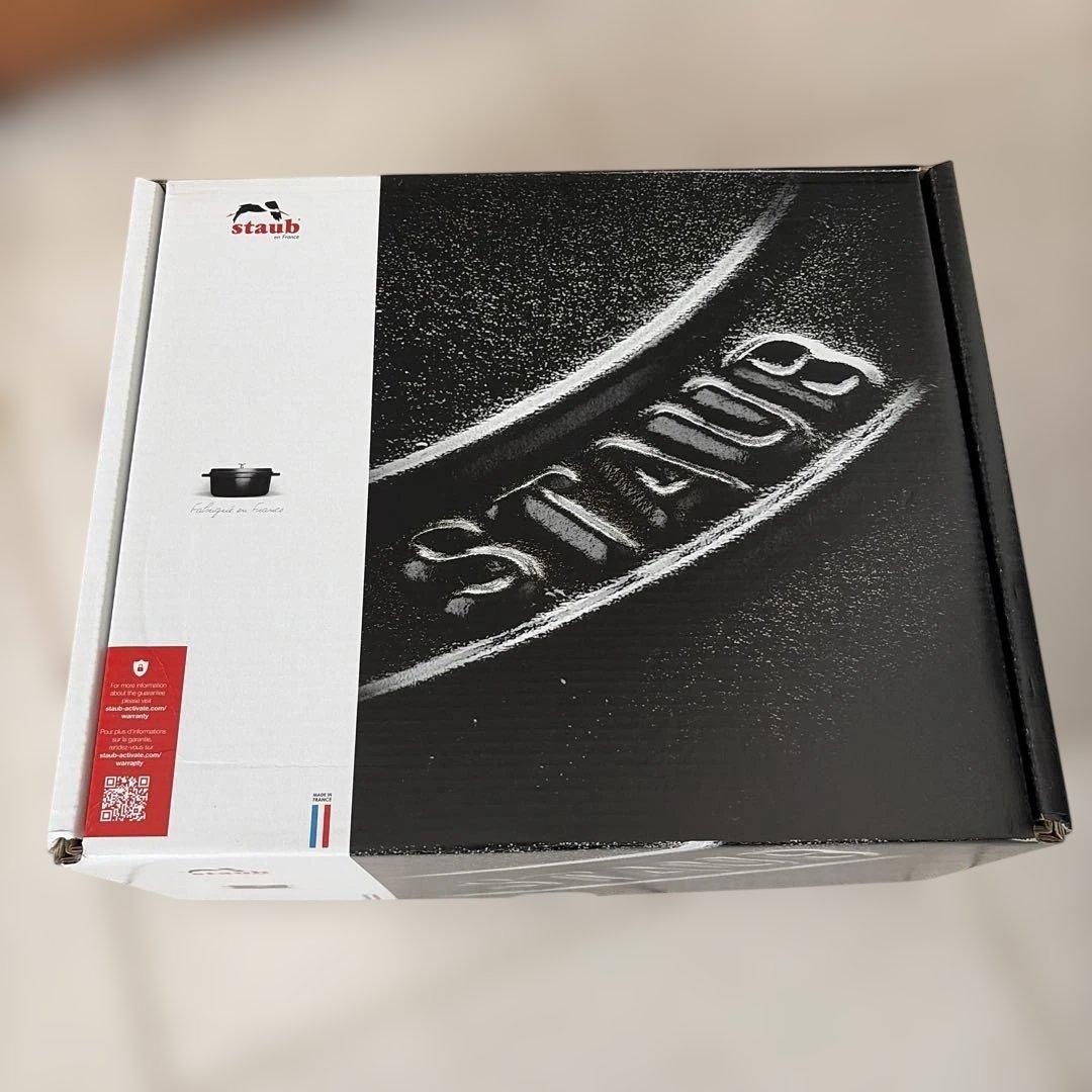 新品未使用 STAUB ストウブ ワナベ　M 18㎝ グレー　WaNABE