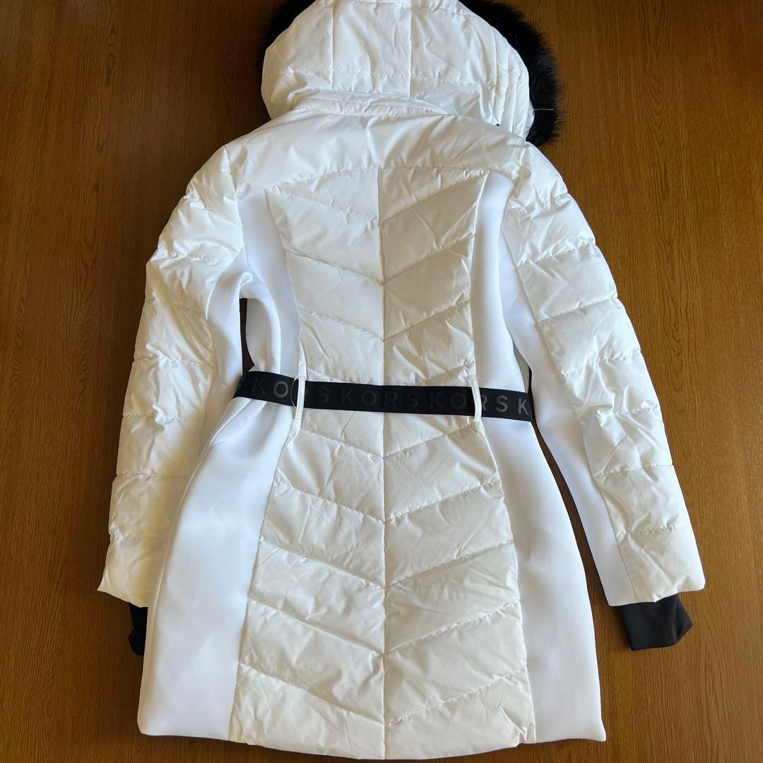Michael Kors ホワイトロングダウンジャケット　新品
