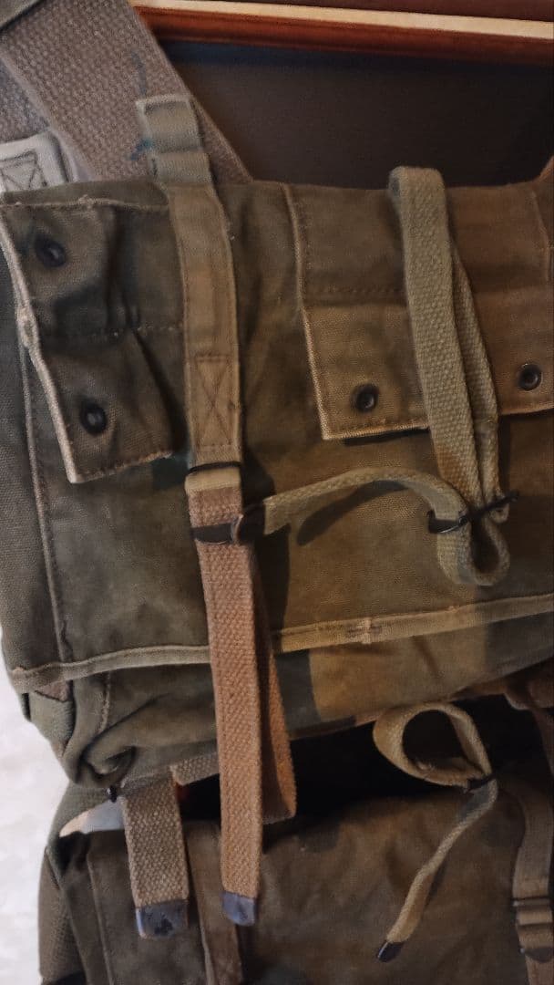 米軍実物　M-1941 コンバットパック　フィールドパック、カーゴパックセット
