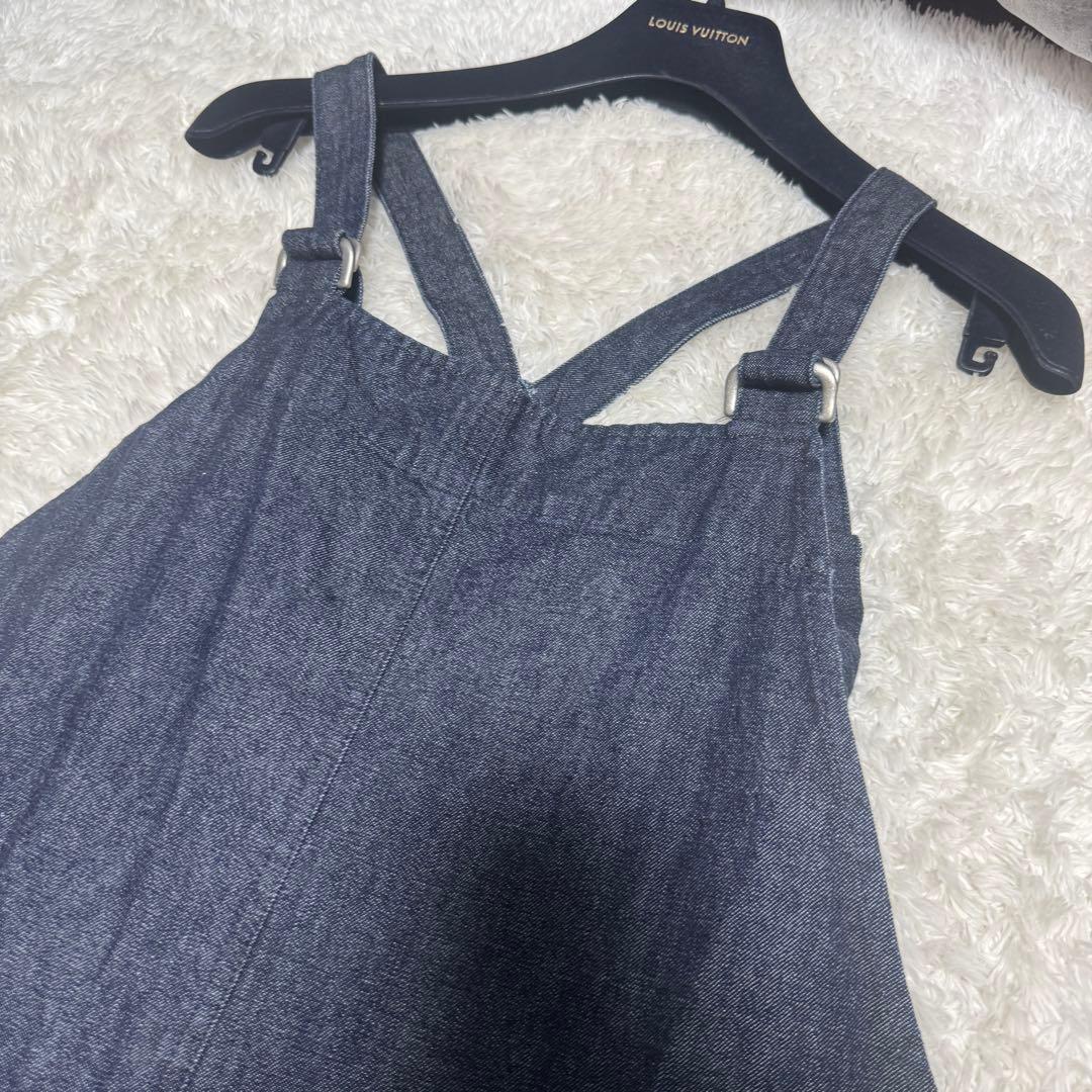 美品✨ kagure かぐれ デニムサロペット オーバーオール コットン