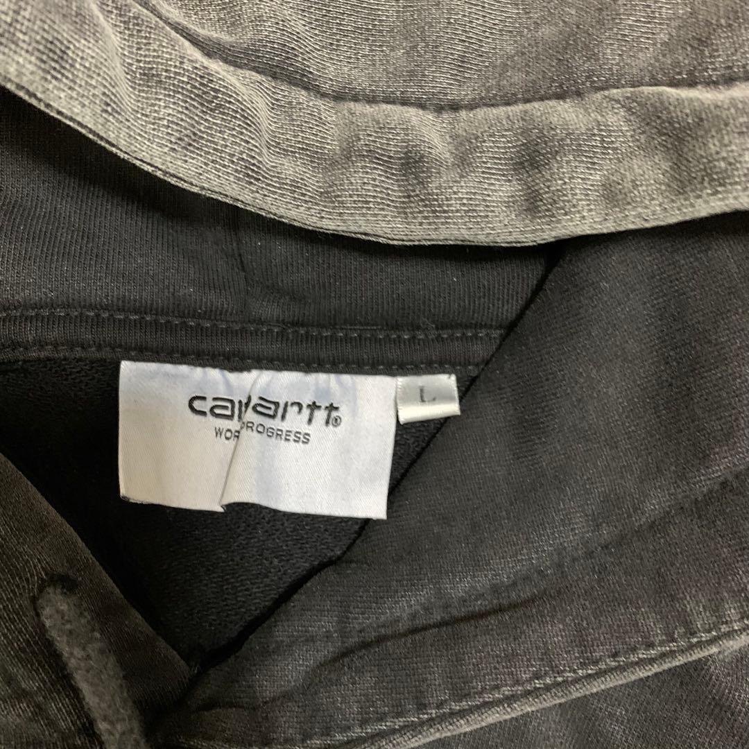 carhartt WIP カーハート パーカー　L ブラック　フェード
