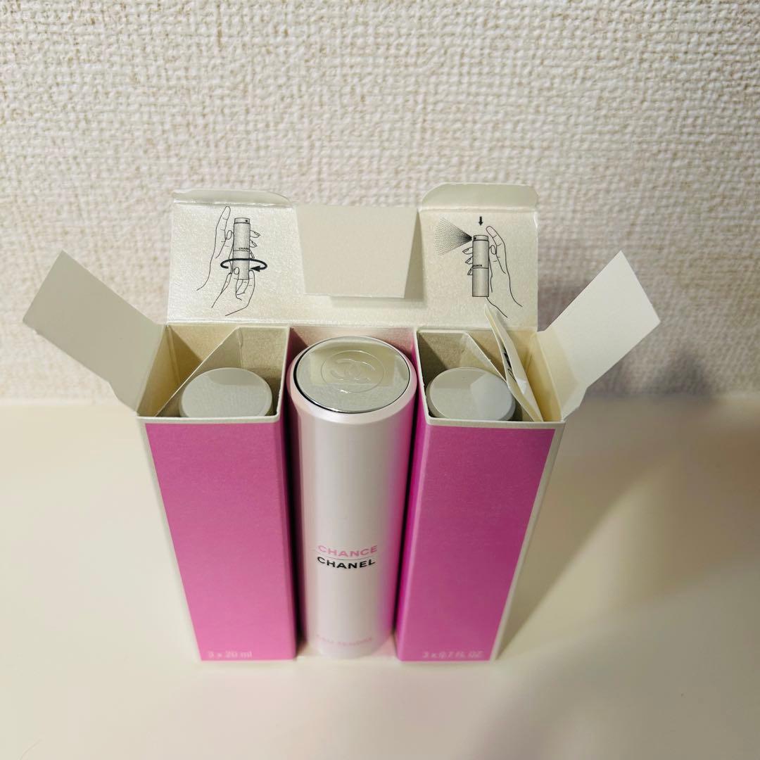 CHANEL CHANCE Eau Tendre ツイスト＆スプレー 3本セット