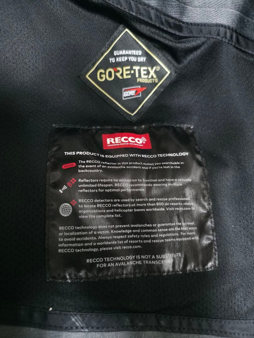 Volcom スノーボードウェア GORE-TEX RECCO搭載 上下セット