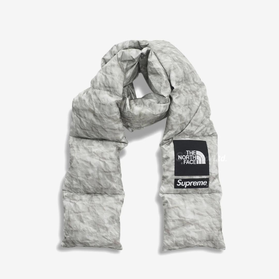 新品未開封 19FW Supreme × ザノースフェエス ダウンスカーフ