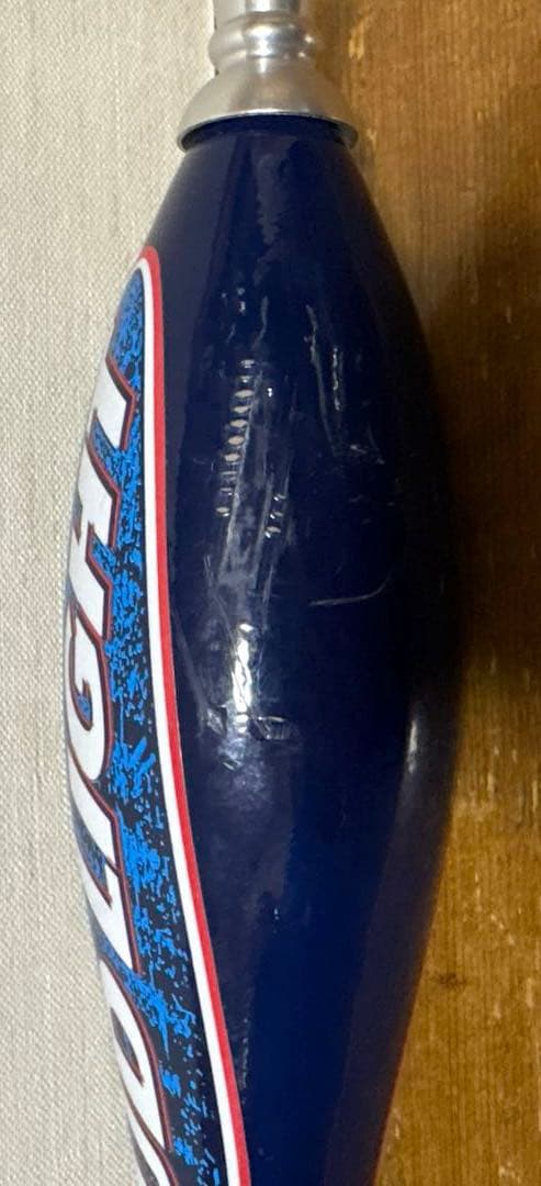 NY購入 BUD LIGHT ビールサーバーハンドル