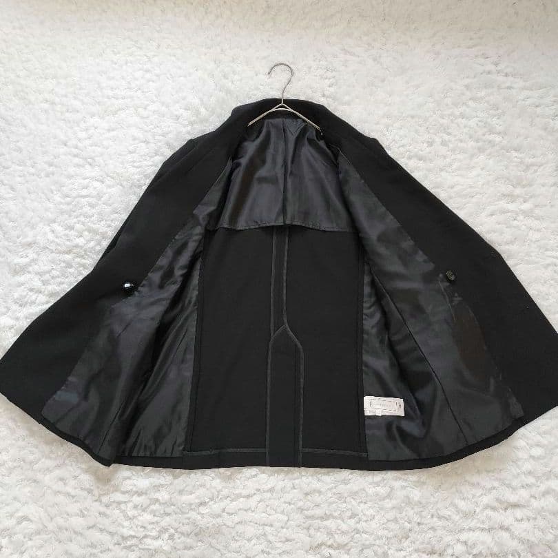ロペピクニック セットアップ ウールライクサージ パンツ ジャケット 40 黒