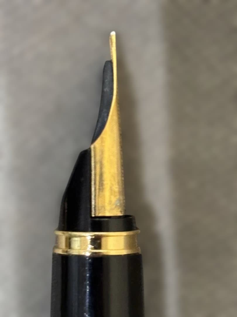 PILOT パイロット 万年筆 ペン先18K-750 ボディ R14K ゴールド