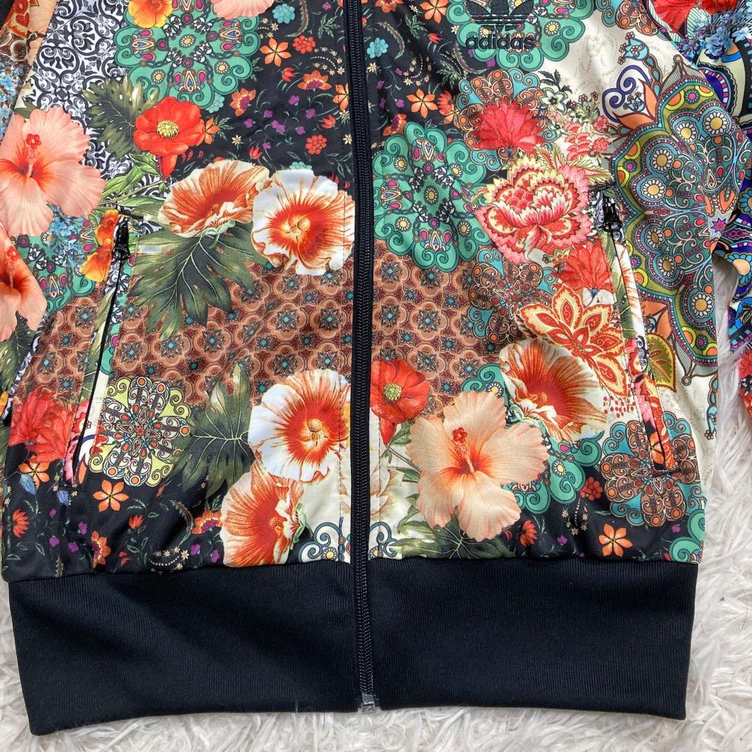【廃盤希少】　adidas アディダス　ボタニカル柄　ジャージ　パンツ上下セット