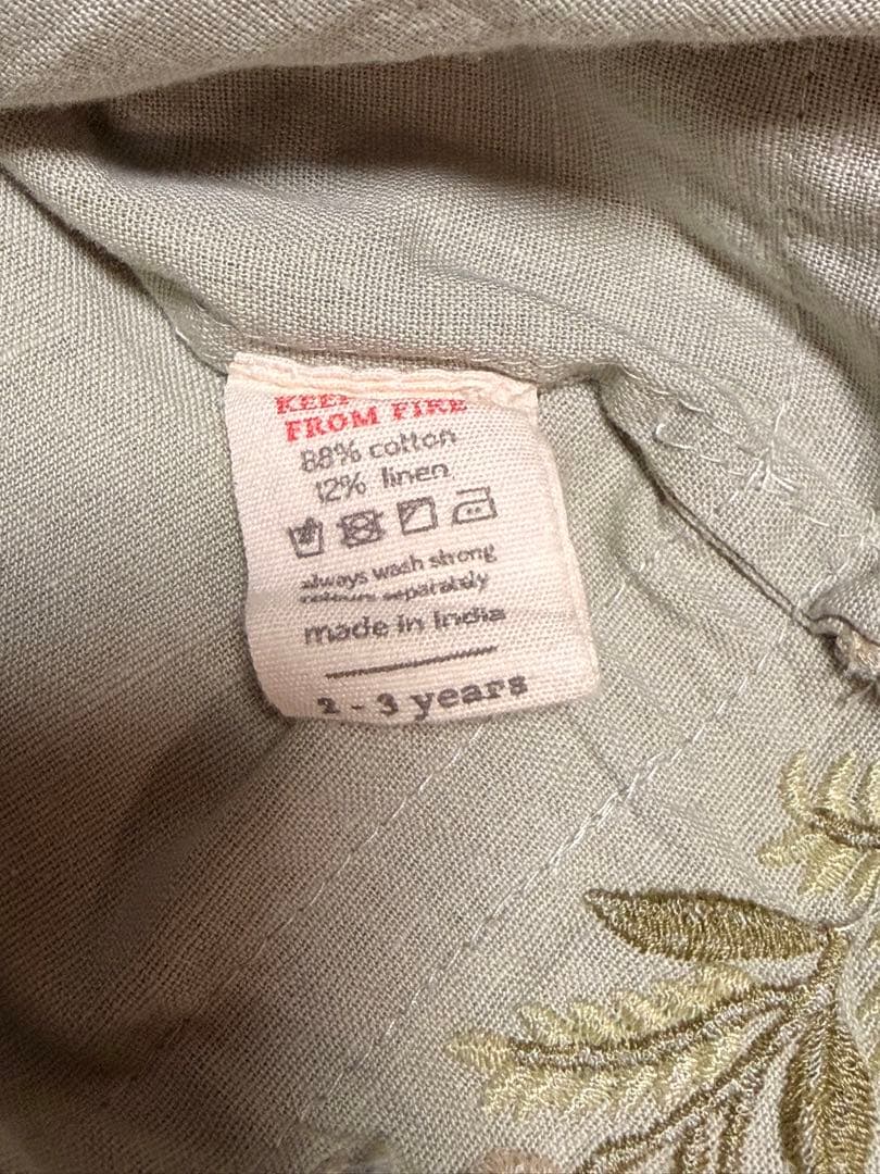 ワンピース apolina Gerdy Pinafore 2-3y