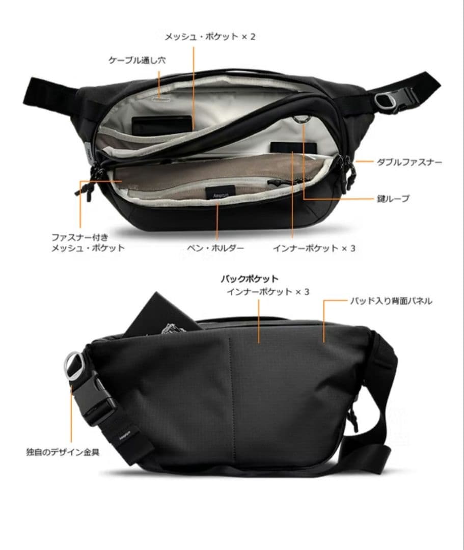 バッグ Orbitkey Urban Sling Plus