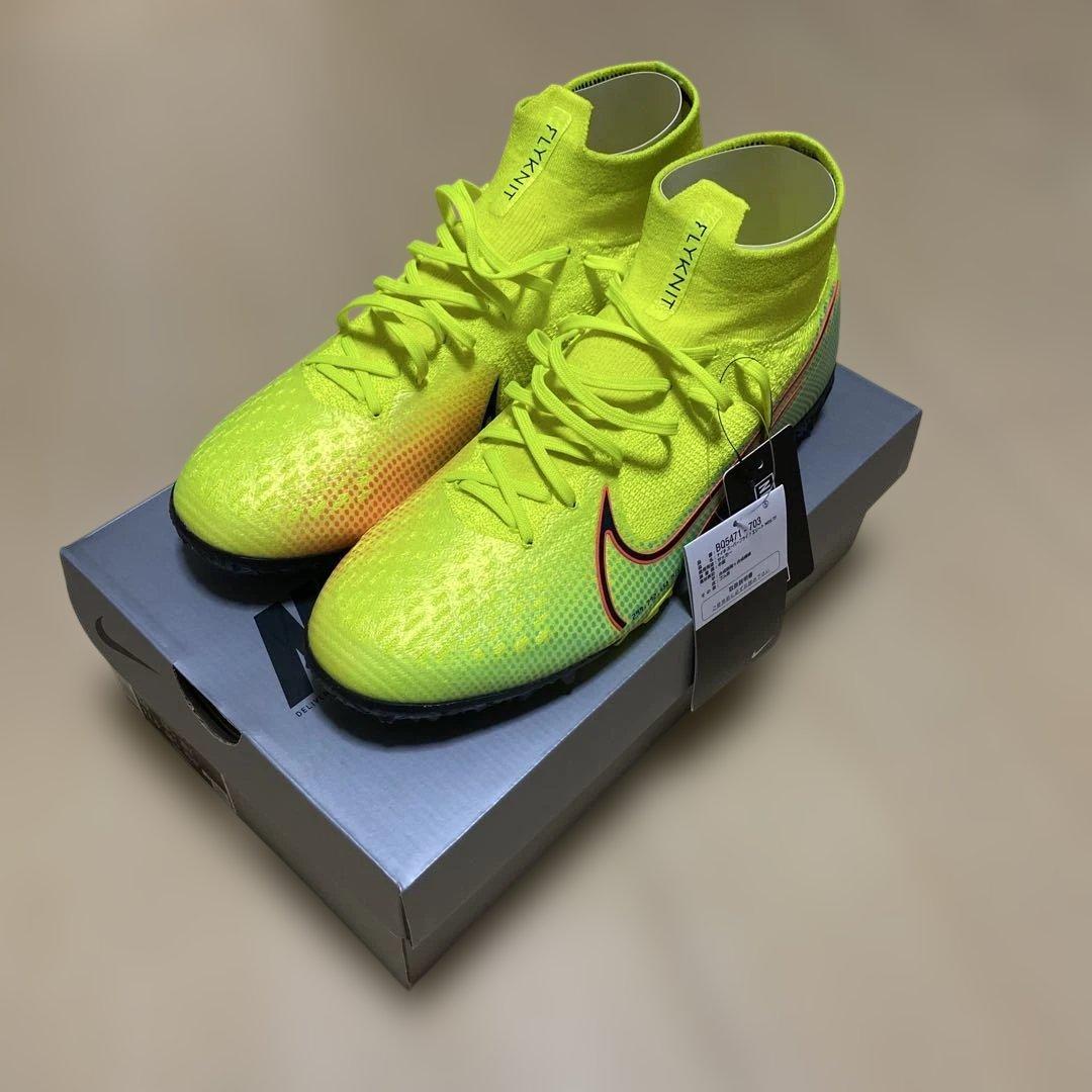 新品未使用 ナイキ SUPERFLY 7 ELITE MDS TF 28 黄色