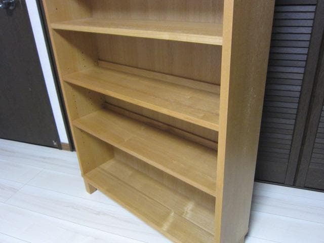MUJI /無印良品　オーク材薄型ラック　奥行21ｃｍ　廃盤商品