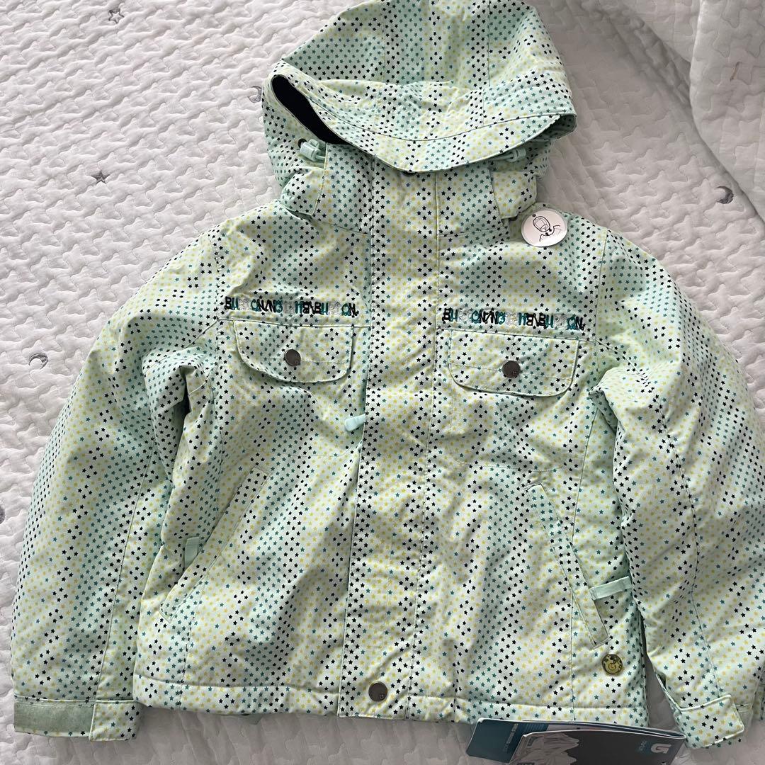 新品未使用 BURTON バートン キッズ 星柄 ジャケット XS スノーウェア