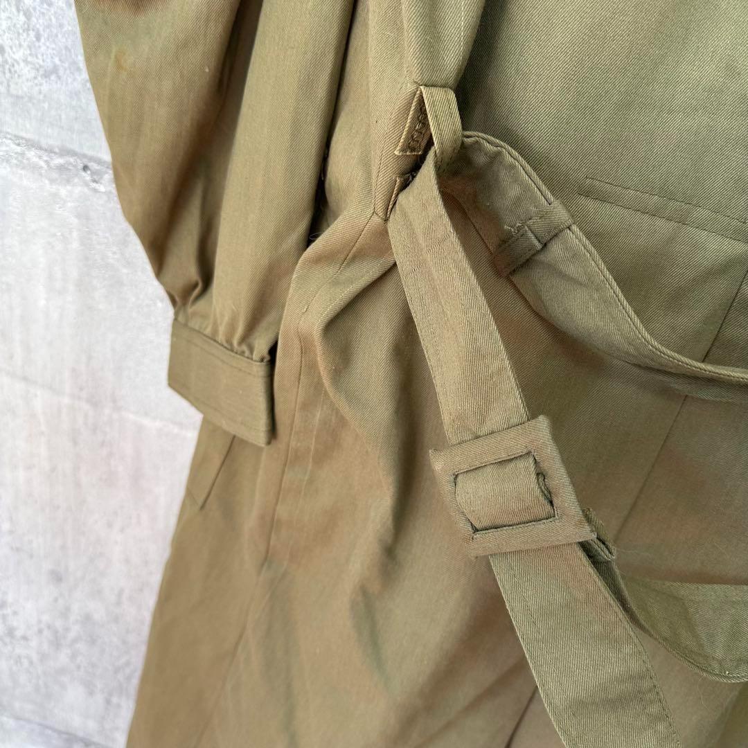 ミリタリーコート モーターサイクルコート トレンチコート スペイン軍 エポレット