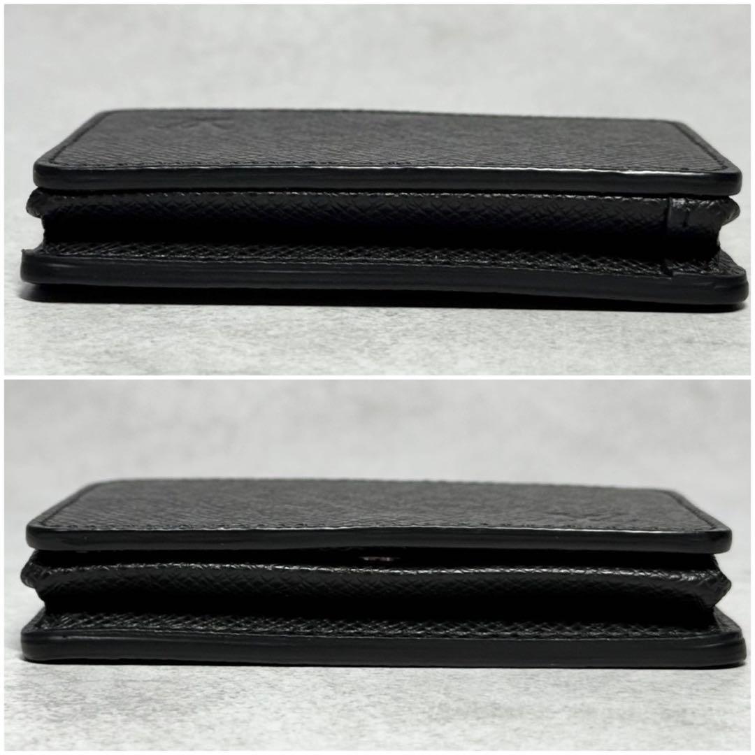 新品同様 ルイヴィトン タイガ ノワール パース 小銭入れ