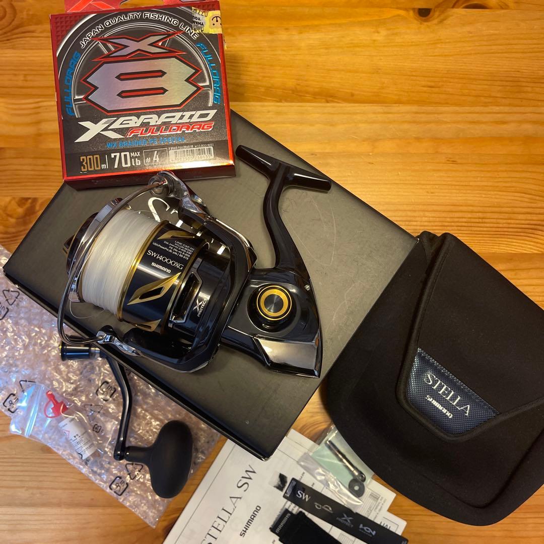 値下げ！シマノ ステラSW 14000XG 新品　未使用　ライン4号 300m付