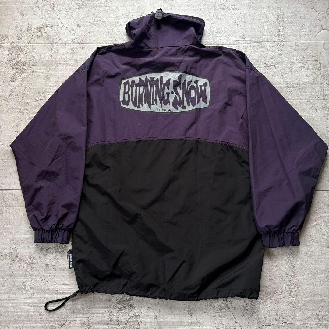 90s BURNING  スノボーウェア　セットアップ USA製