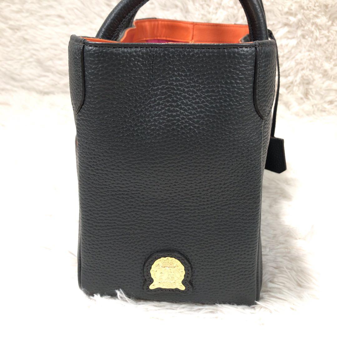 まるこ 様　ADMJ シュリンクレザー トートバッグ ハンドバッグ　シボ革