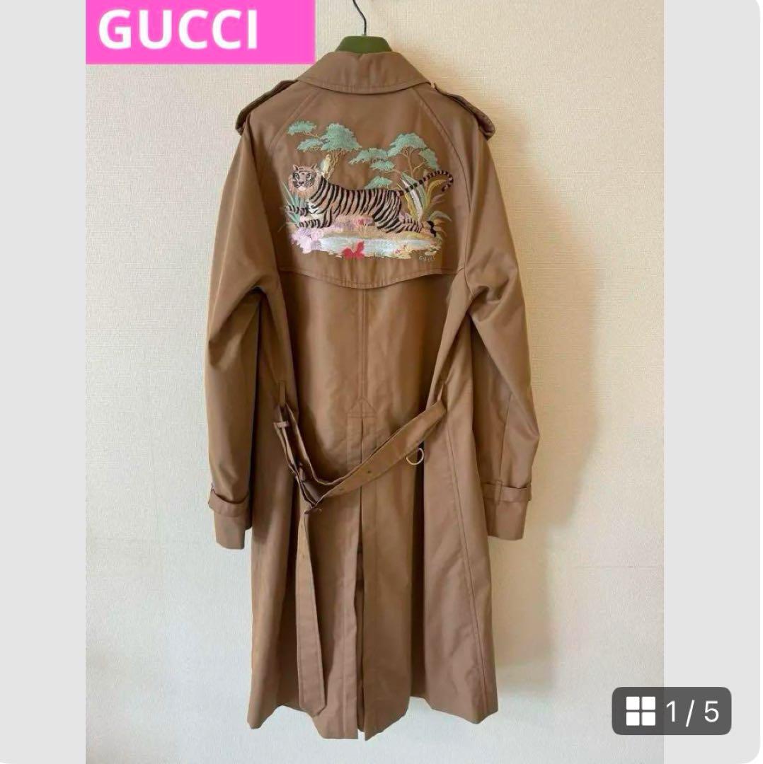GUCCI グッチトレンチコート