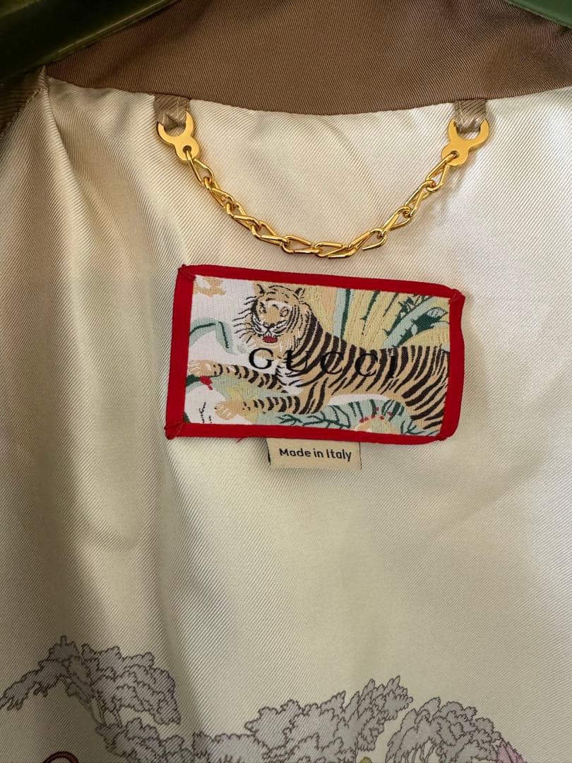 GUCCI グッチトレンチコート