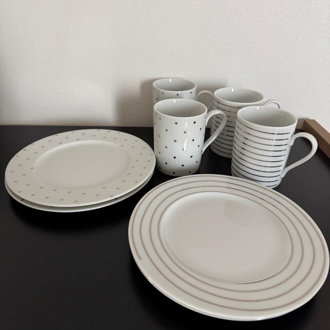 マグカップとケーキ皿セット