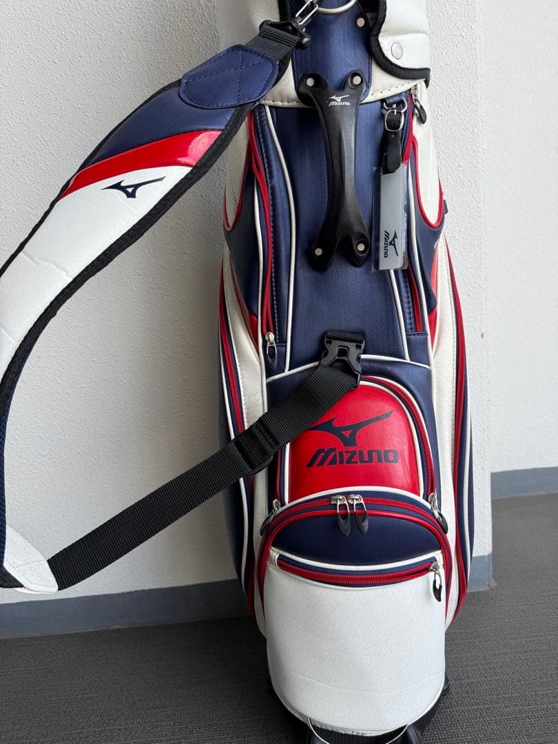 【未使用品】MIZUNO キャディーバッグ　ホワイト