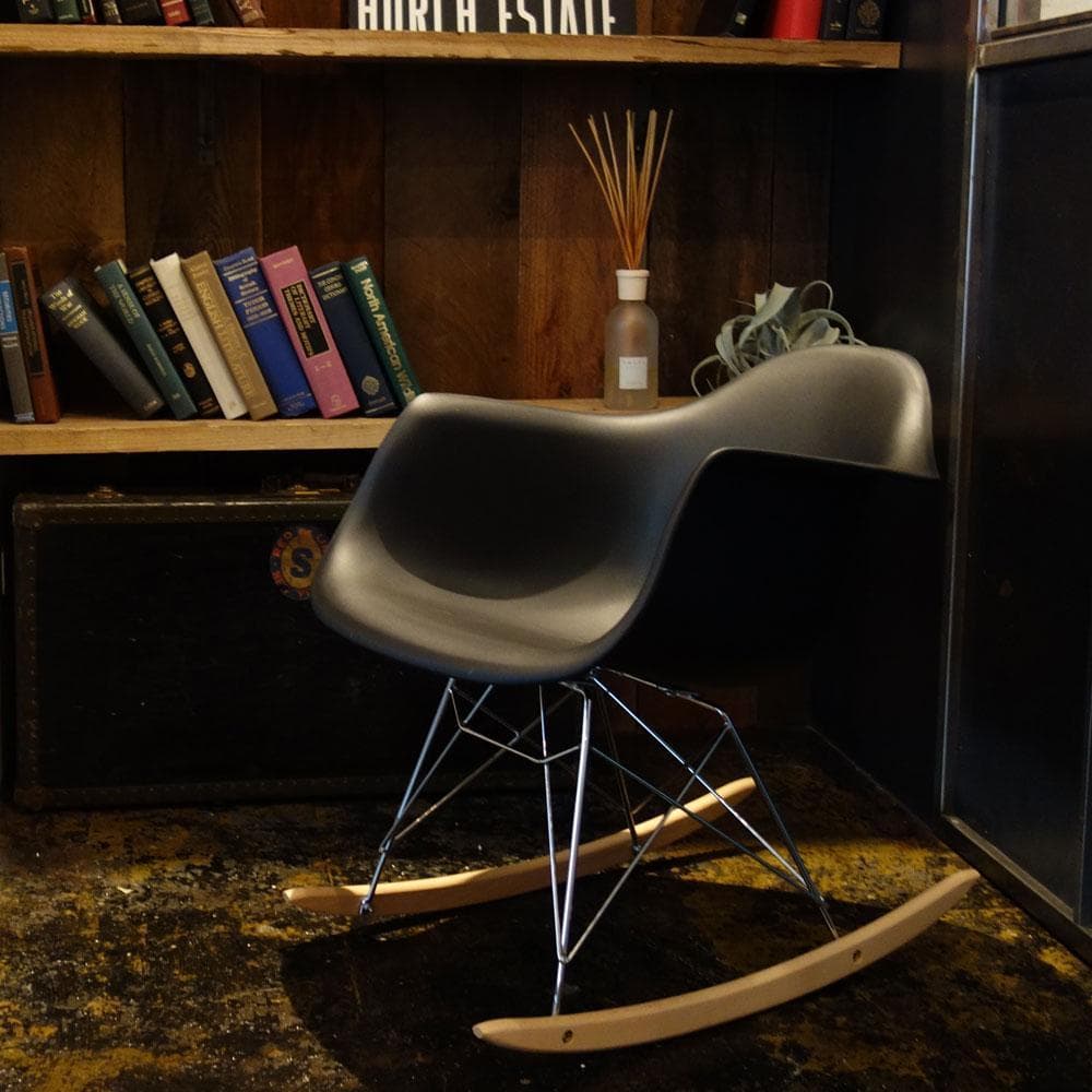 イームズ RAR シェルチェアー イス 椅子 Eames 家具 ブラック/BR