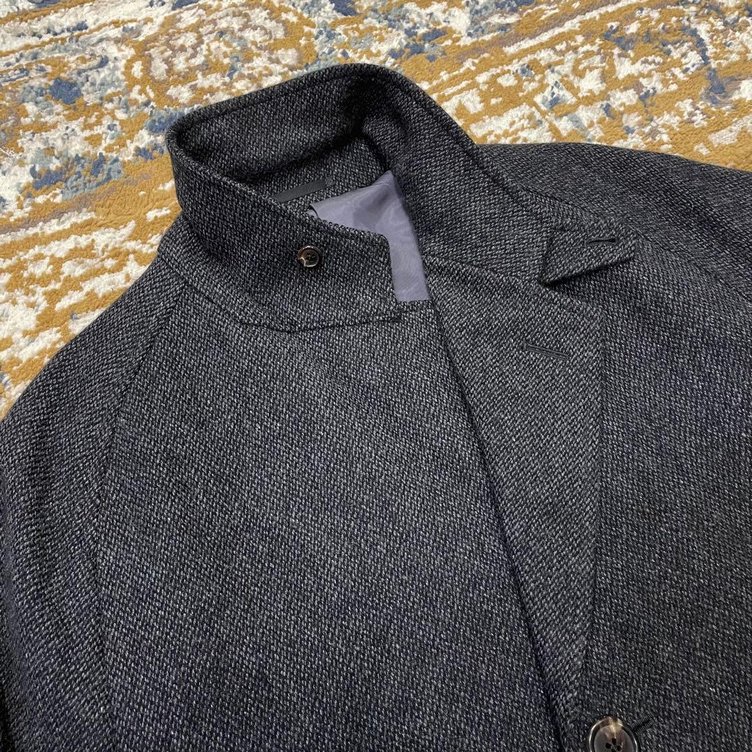 Ralph Lauren　Single Raglan Tweed Coat