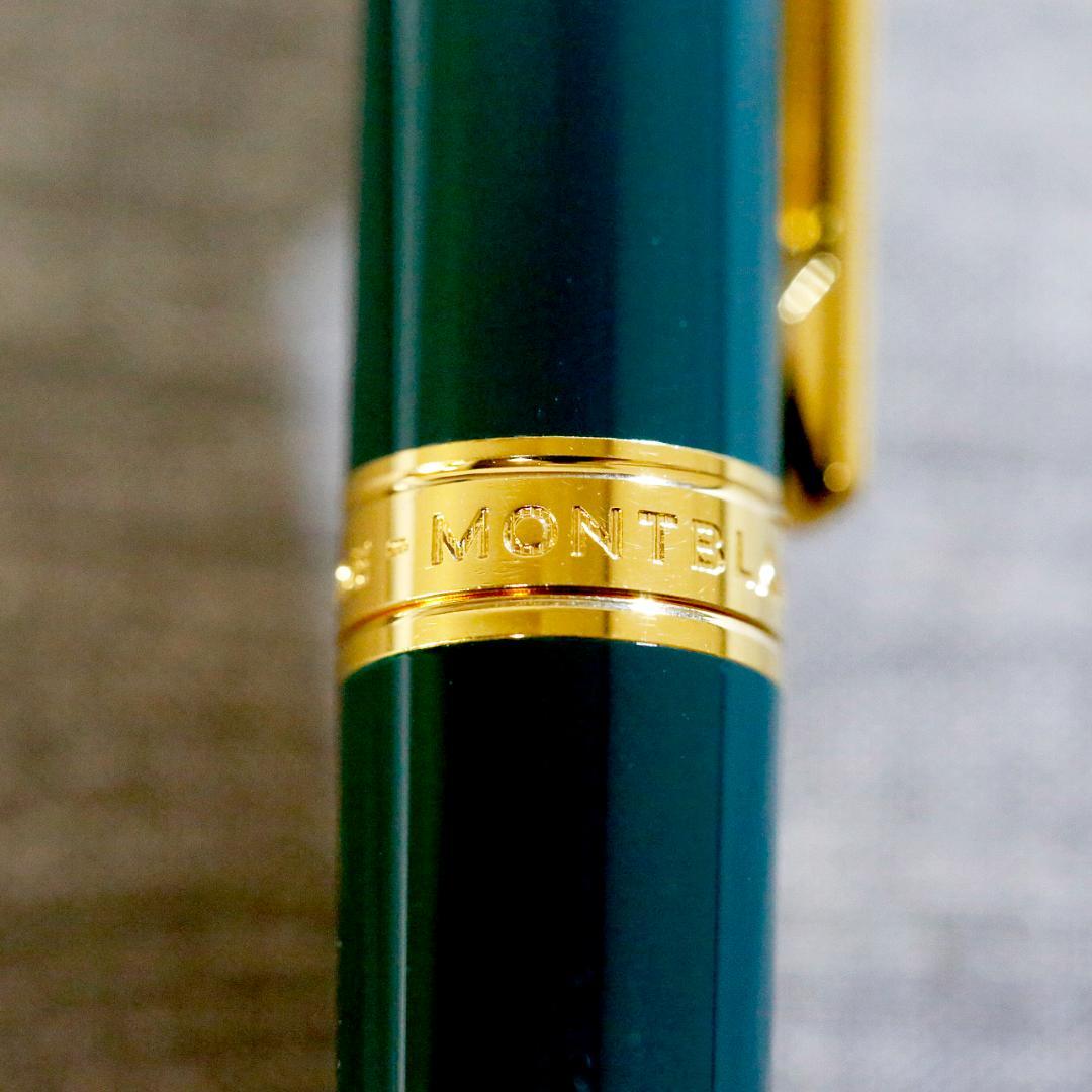【極美品 送料込み】モンブラン 万年筆 ノブレス オブリージュ グリーン