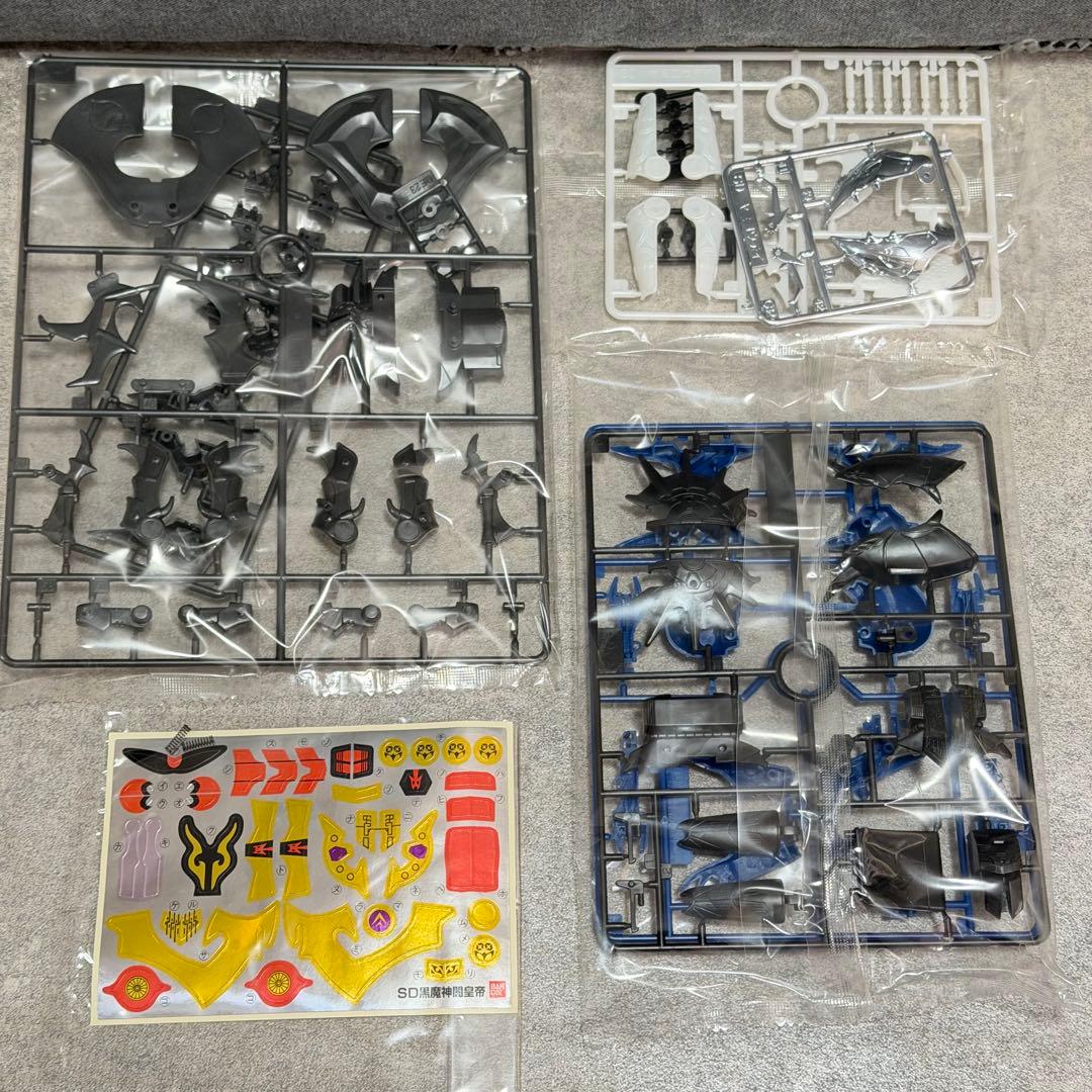 ☆ SD戦国伝 天下統一編 新荒烈駆主 武者璽威武装 黒魔神闇皇帝 3点まとめ