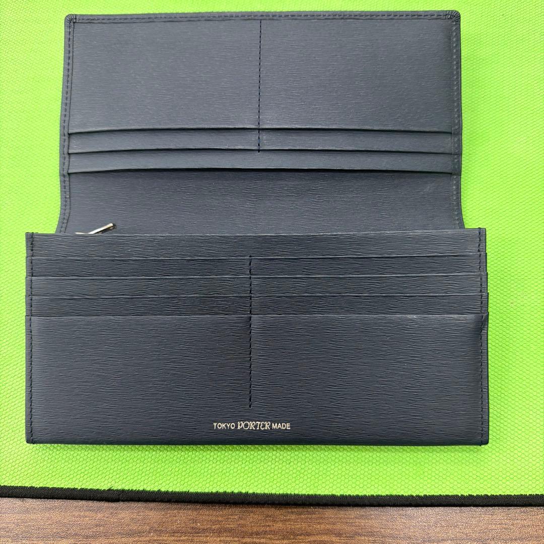 PORTER ネイビー 長財布