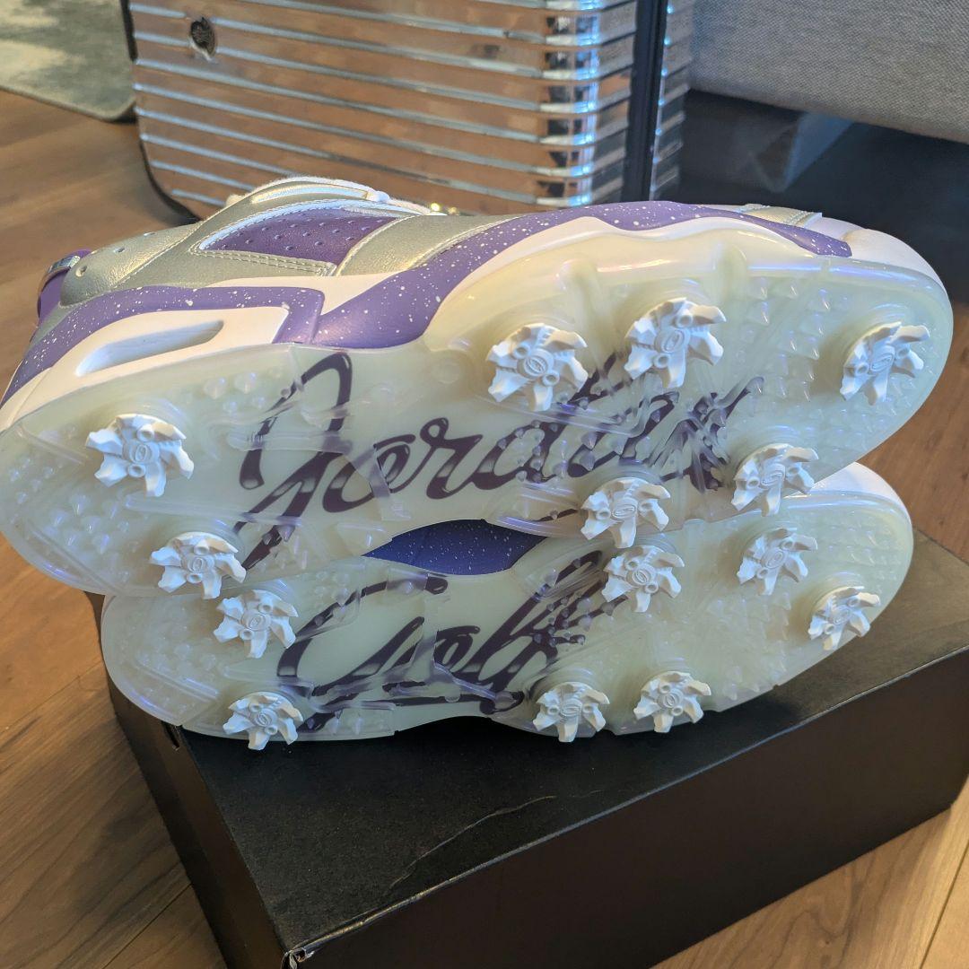 NIKE ジョーダン6 ゴルフ オキシゲンパープル 27.5cm