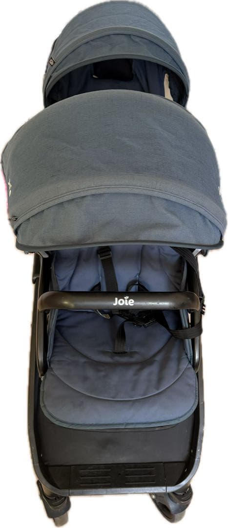 Joie ネイビー ベビーカー リクライニング機能付き