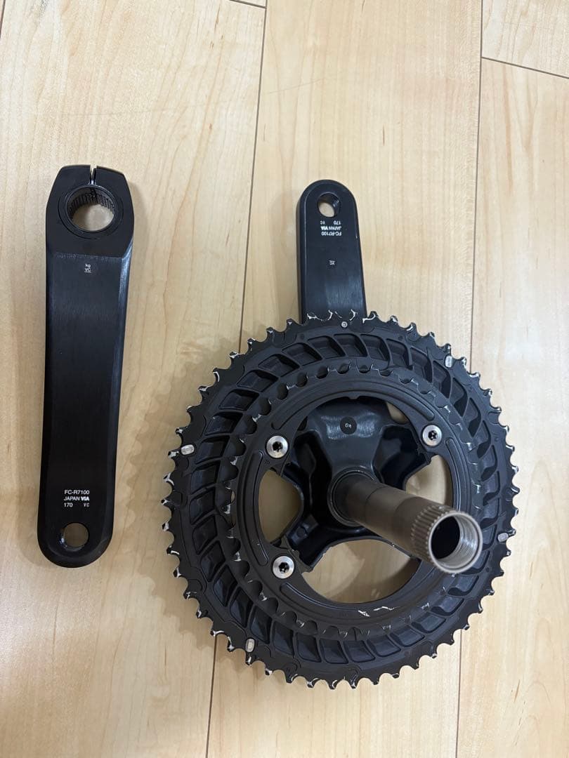 Shimano 105 クランクセット ブラック170mm