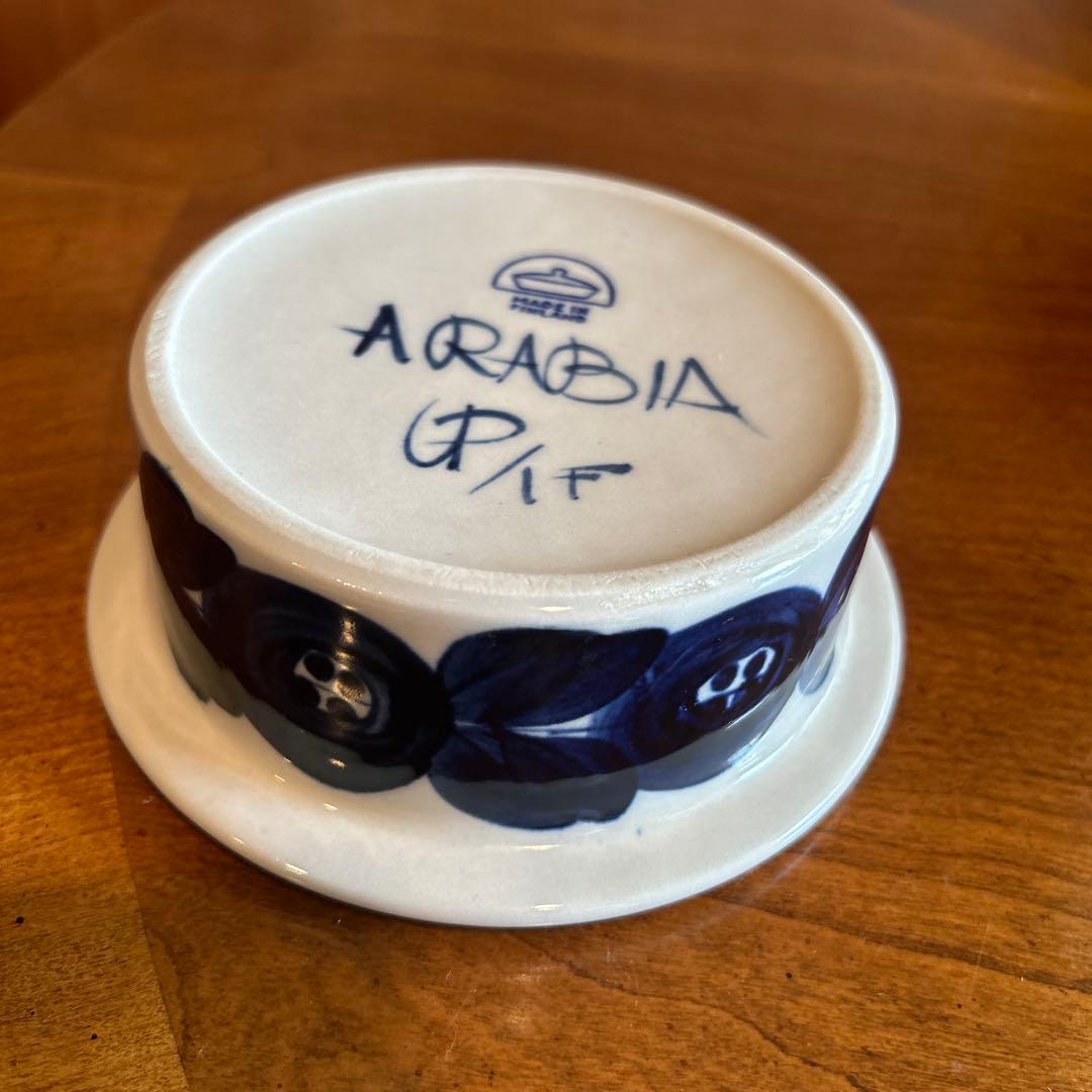 145◆ Arabia Anemoneアラビア　アネモネ　サラダボール2枚セット