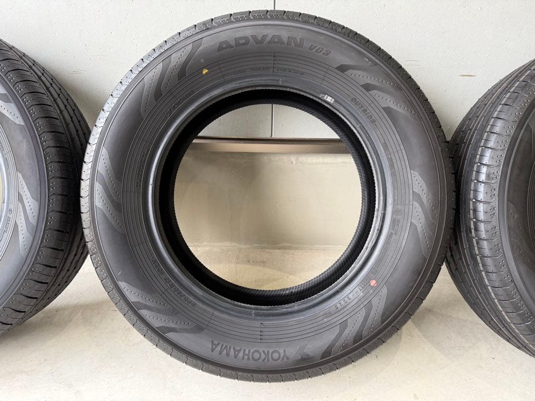 ヨコハマ ADVAN V03 225/65R17 40アルファード 新車外し