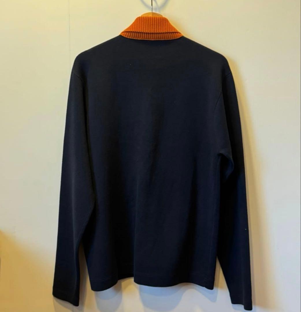 CABaN コットンカシミヤ ポロカーディガン　Mサイズ