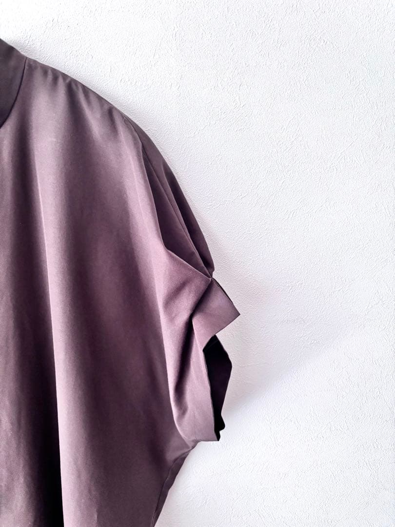 JOURNAL STANDARD L'ESSAGE タックスリーブシャツ　茶色