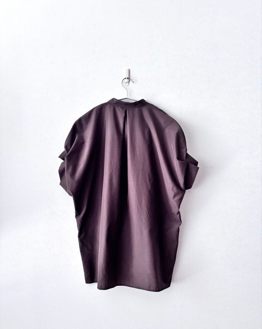 JOURNAL STANDARD L'ESSAGE タックスリーブシャツ　茶色