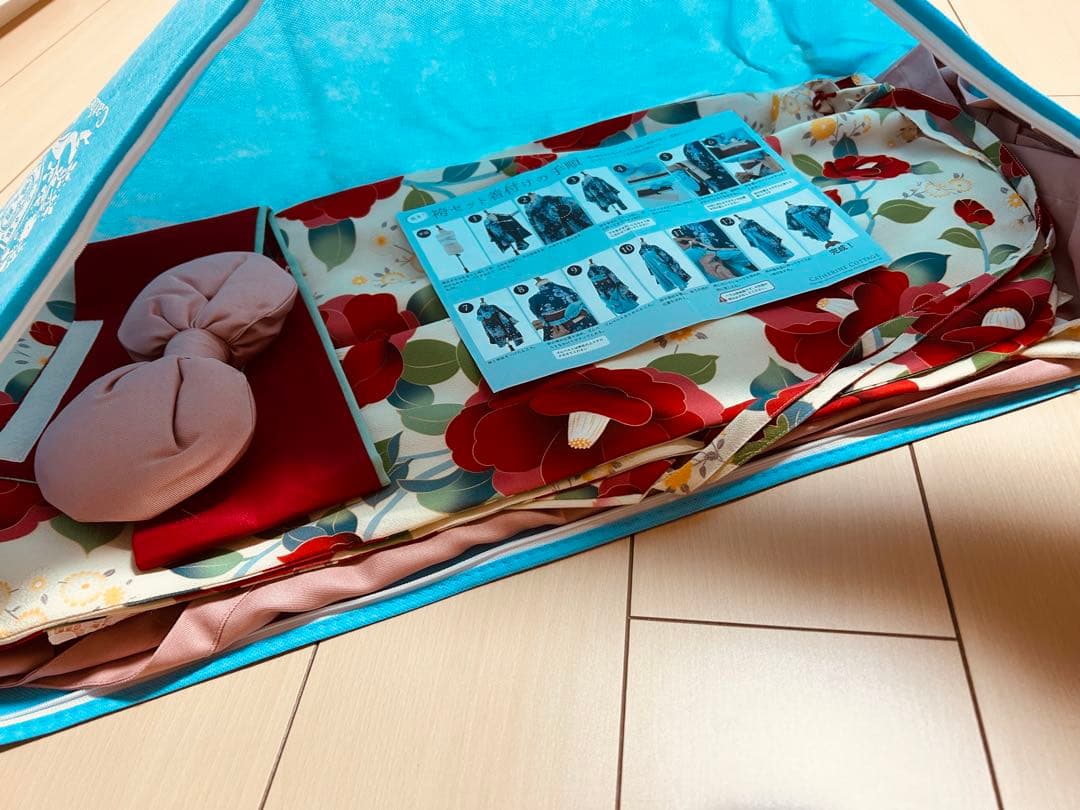 小学生　卒業式　袴　140 ブーツ付き　肌襦袢付き